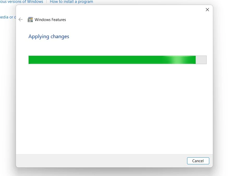 Applying Changes