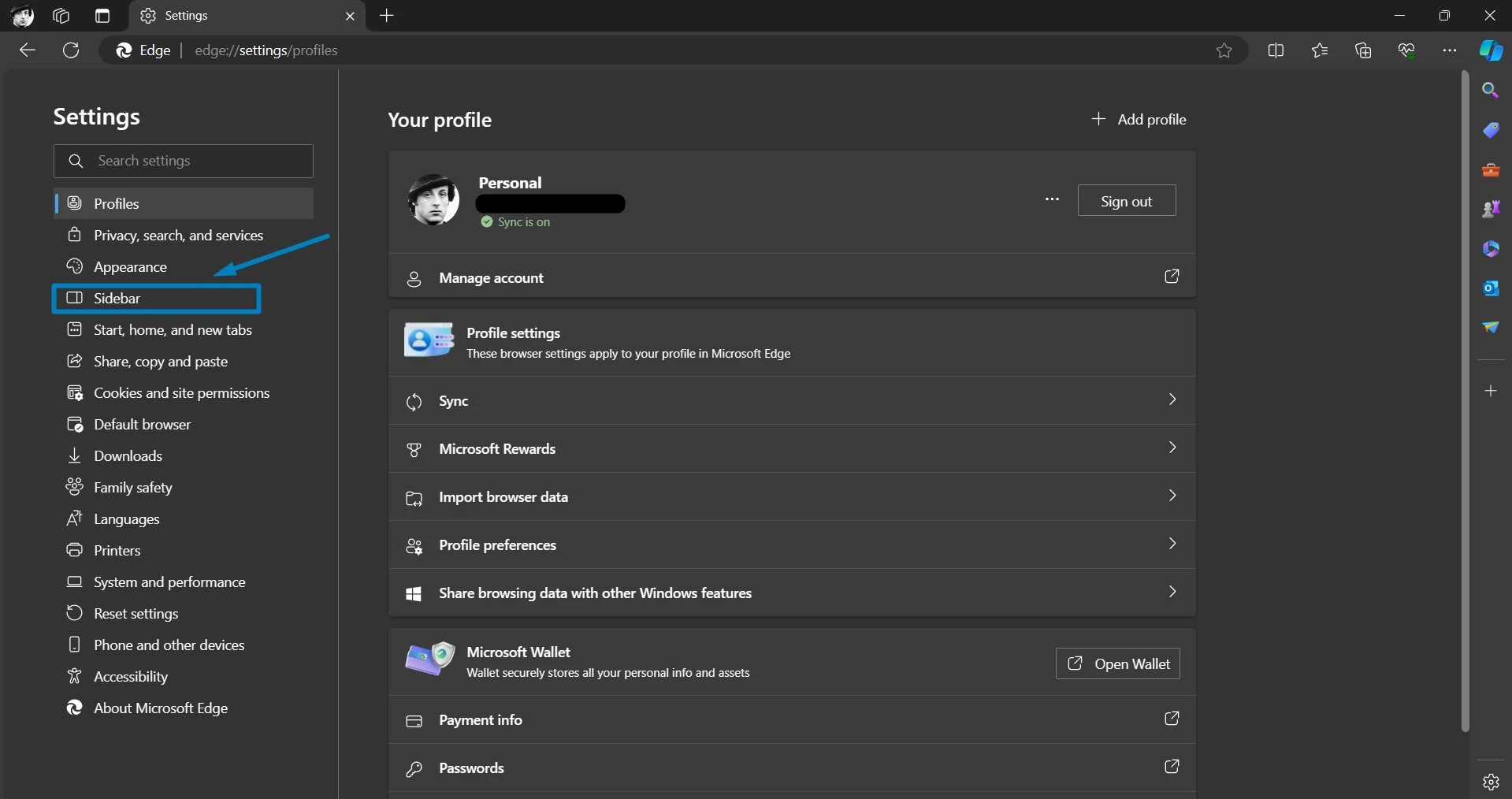 Sidebar