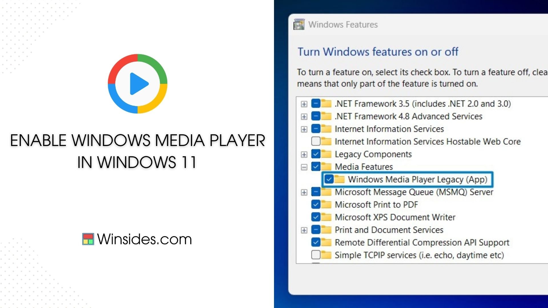 windows media legacy download