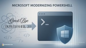 Microsoft removed PowerShell 2.0 on Windows