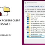Work Folders Client in Windows 11