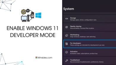 Enable Windows 11 Developer Mode