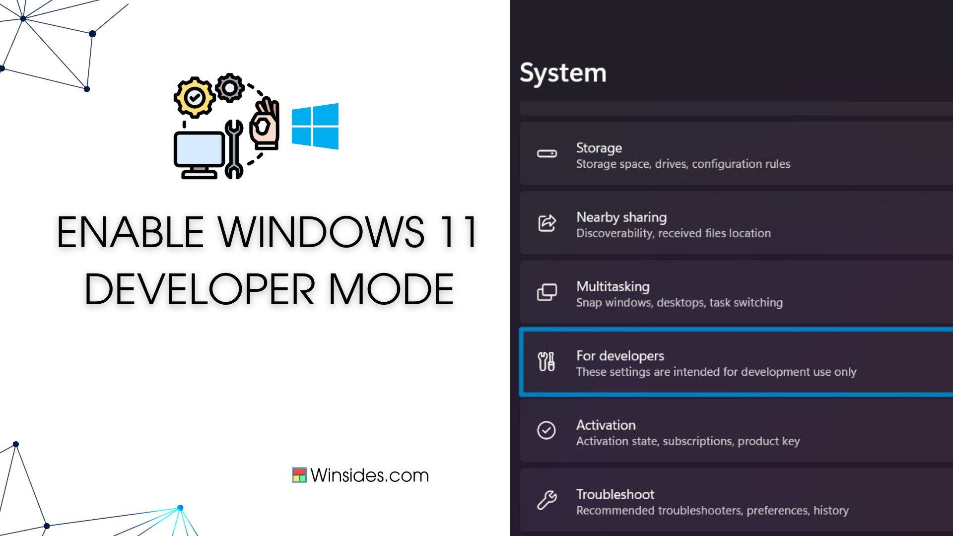 How To Enable Windows 11 Developer Mode Winsides How To Enable Windows 11 Developer Mode Winsides