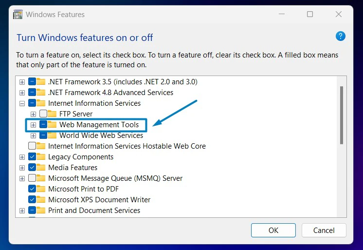 Expand Web Management Tools