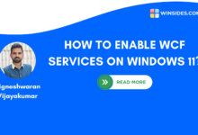 How to Enable WCF Services on Windows 11