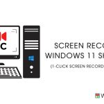 Screen Recorder Shortcut for Windows 11