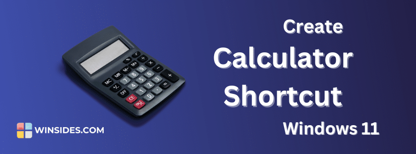 add calculator shortcut to desktop windows 10