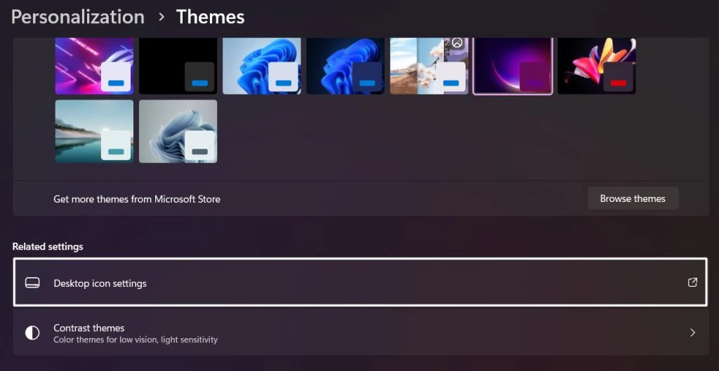 Desktop Icon Settings Desktop Icon Settings