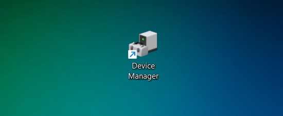 Device Manager Shortcut Created on Windows 11