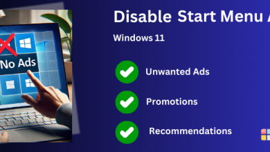 Disable Ads in Start Menu
