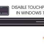 Disable Touchpad in Windows 11