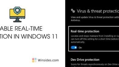ENABLE REAL-TIME PROTECTION IN WINDOWS 11