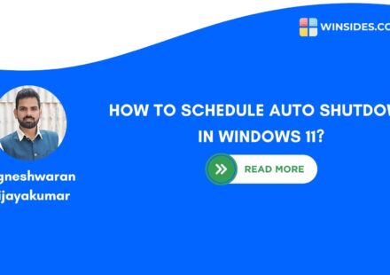 HOW TO SCHEDULE AUTO SHUTDOWN IN WINDOWS 11
