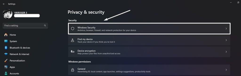 Windows Security