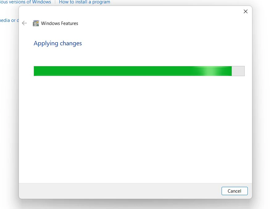Applying Changes Applying Changes