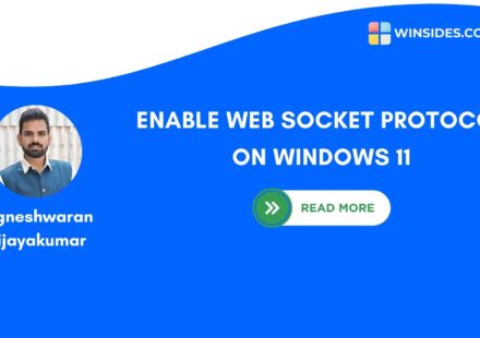 ENABLE WEB SOCKET PROTOCOL ON WINDOWS 11