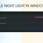 Enable Night Light in Windows 11