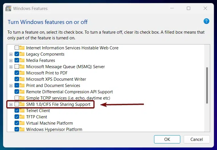 Expand SMB-CIFS File Sharing Support