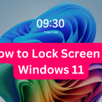 How to Lock Screen in Windows 11
