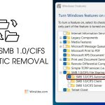 SMB 1.0-CIFS Automatic Removal