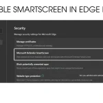 Windows Defender SmartScreen for Edge Browser