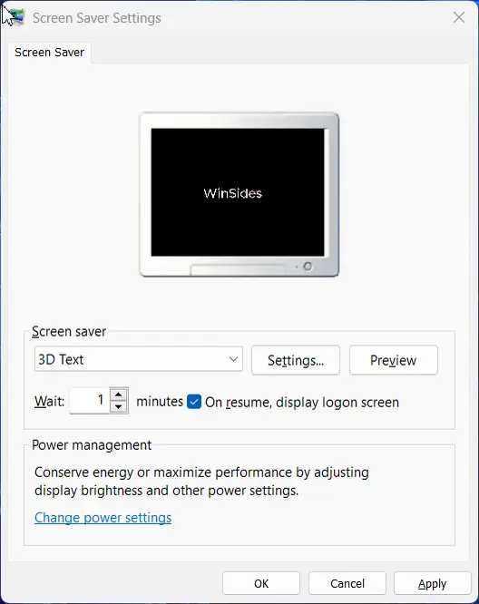 Setting Screensaver to Lock your Screen