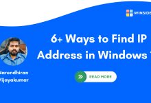 Find IP Address in Windows 11