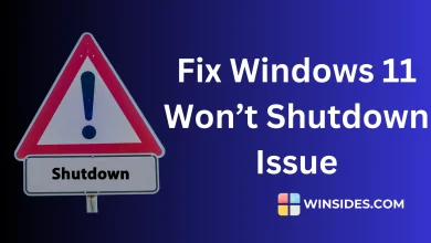 Fix Windows 11 Won’t Shutdown Issue