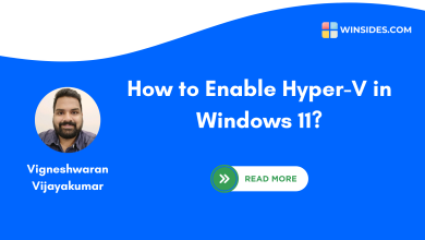 How to Enable Hyper V in Windows 11