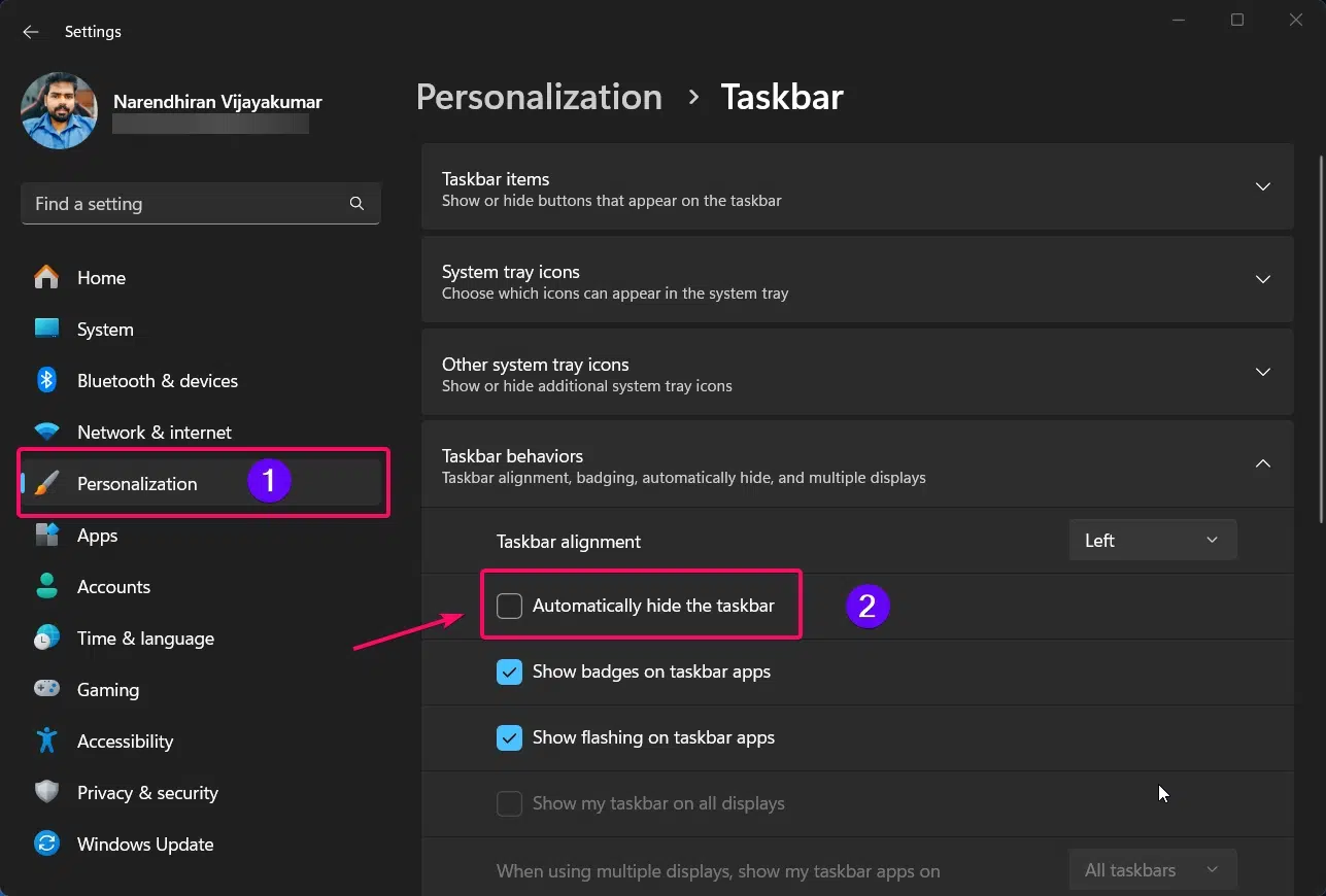 Soft restarting file explorer.exe using Windows Settings