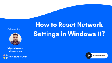 How to Reset Network Settings in Windows 11