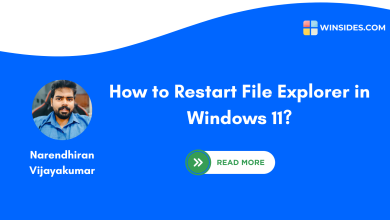 How to Restart File Explorer.Exe in Windows 11