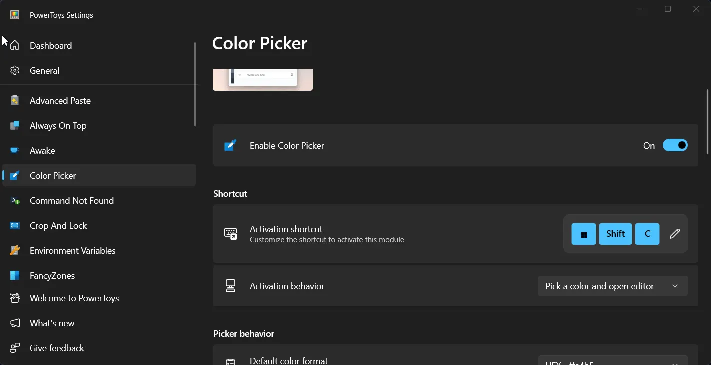 Using Color Picker in Windows 11 PC Using Color Picker in Windows 11 PC