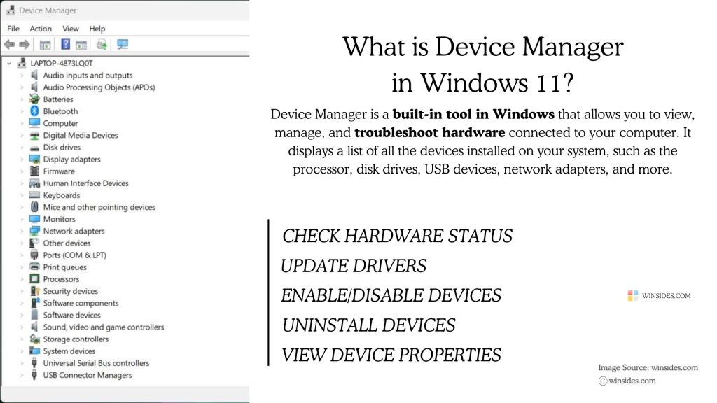 What is Device Manager?