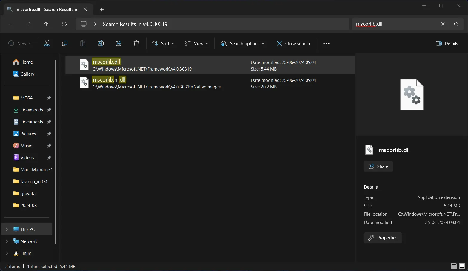 Found .net Framework version using File Explorer. Found .net Framework version using File Explorer.