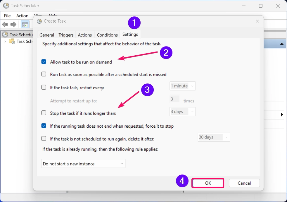 Providing Essential Settings Information