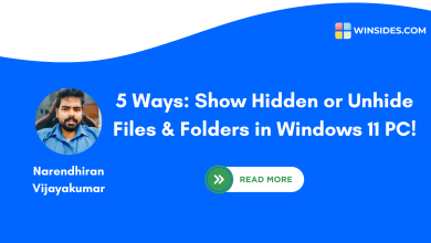 5 Ways Show Hidden or Unhide Files Folders in Windows 11 PC