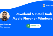 Download & Install Kodi Media Player on Windows 11