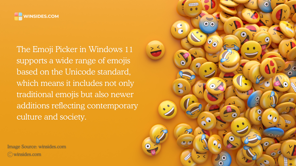 Emoji Picker in Windows 11