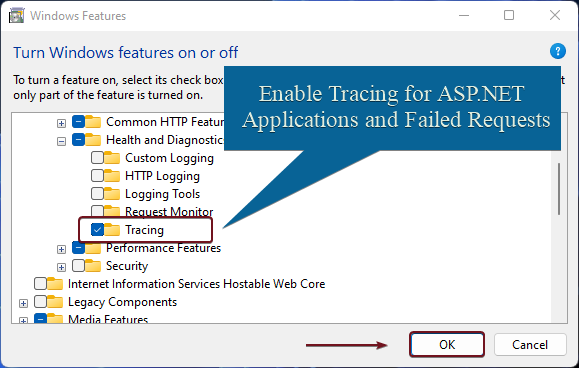 Enable Tracing for ASP.NET Apps