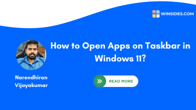 How to Open Apps on Taskbar in Windows 11?