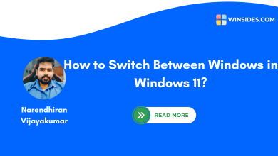 How to Switch Between Windows in Windows 11