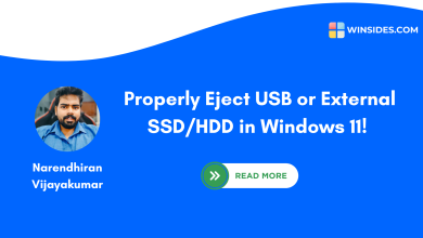 Properly Eject USB or External SSD HDD in Windows 11!