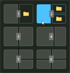 Choosing 2nd layout