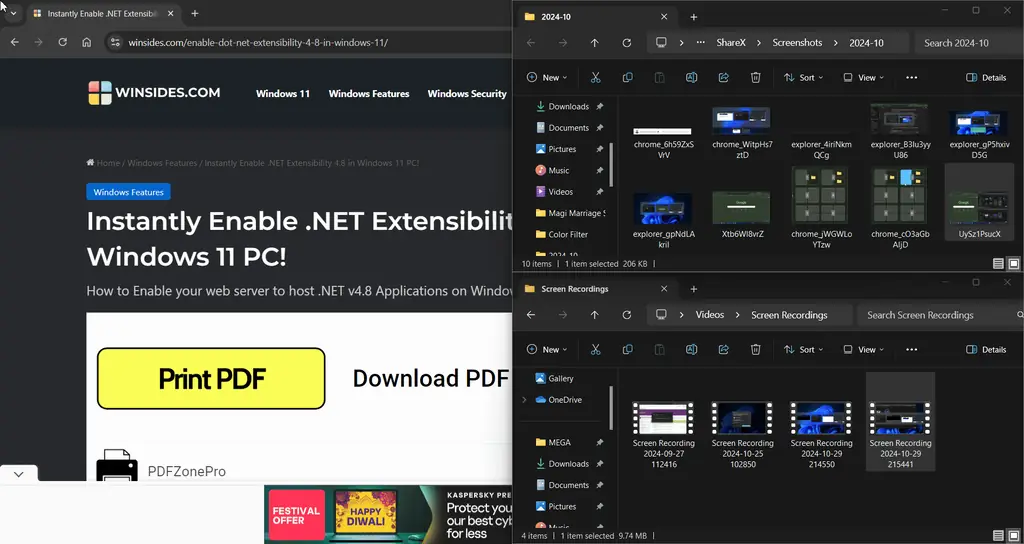 Minimising & Displaying Windows using Winkey + D Minimising & Displaying Windows using Winkey + D