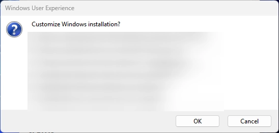 Customize your Windows Installation