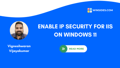 Enable IP Security for IIS on Windows 11