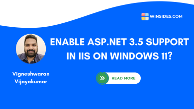 How to Enable ASP.NET 3.5 Support in IIS on Windows 11