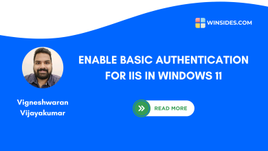 How to Enable Basic Authentication for IIS in Windows 11