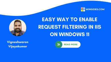 How to Enable Request Filtering in IIS on Windows 11